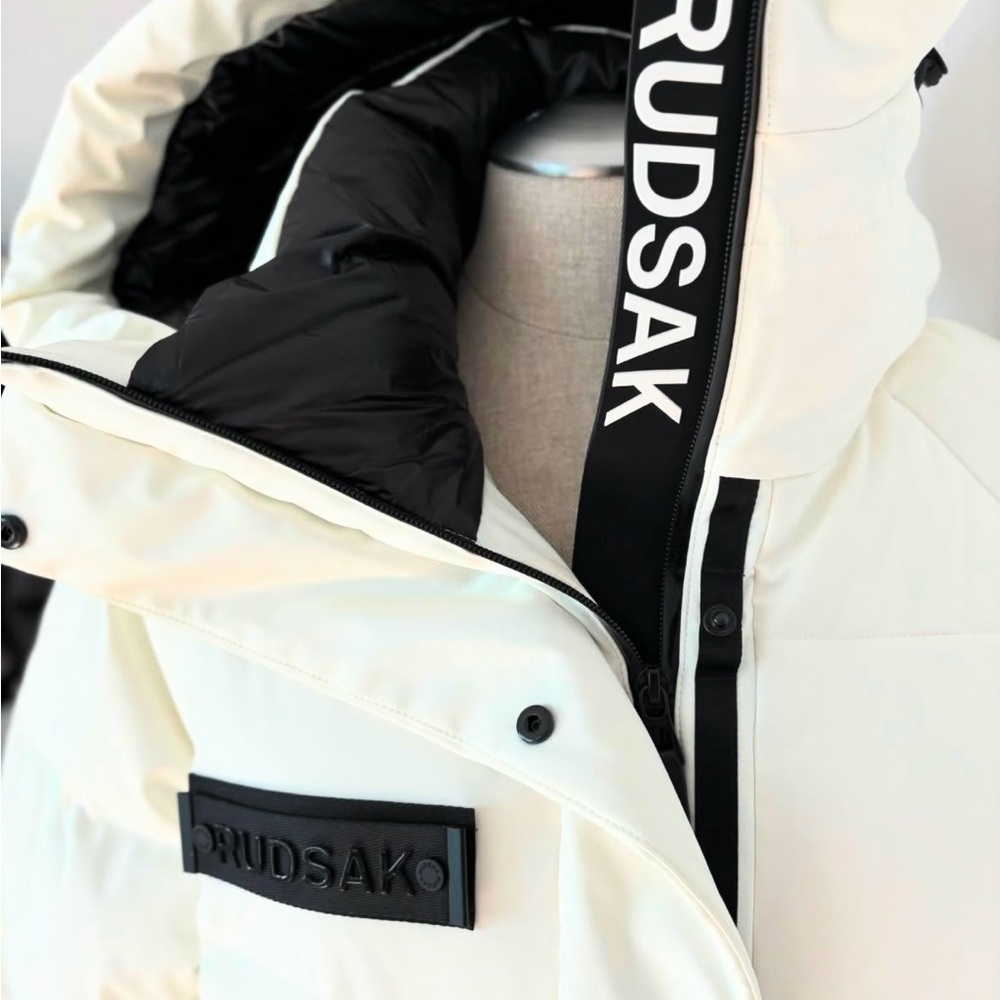◼️Rudsak Parka winter jacket color white, size Medium - Picture 5 of 12
